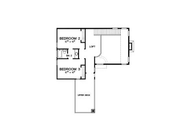 2nd Floor Plan, 036H-0045