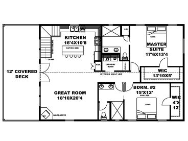2nd Floor Plan, 012G-0143