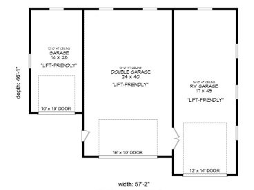 Floor Plan, 062G-0105