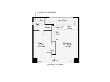 2nd Floor Plan, 052G-0009