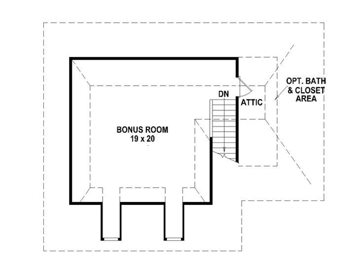 2nd Floor Plan, 006G-0092