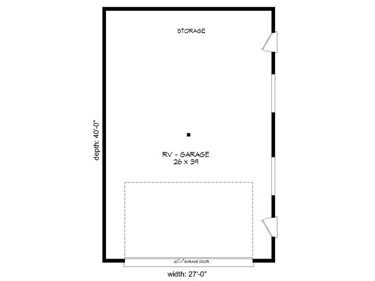 Floor Plan, 062G-0053