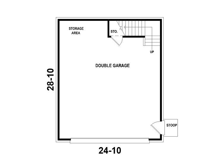 1st Floor Plan, 006G-0066