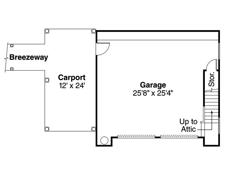 1st Floor Plan, 051G-0015