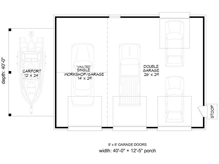 Floor Plan, 062G-0266