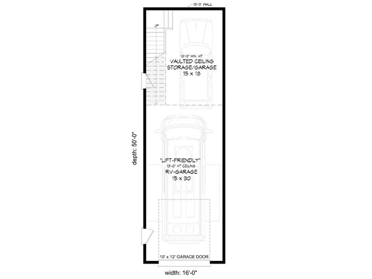 1st Floor Plan, 062G-0318
