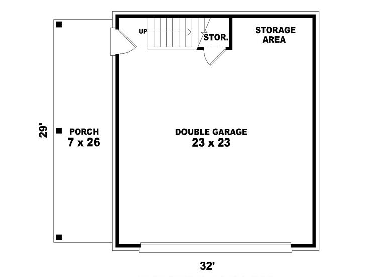 1st Floor Plan, 006G-0081