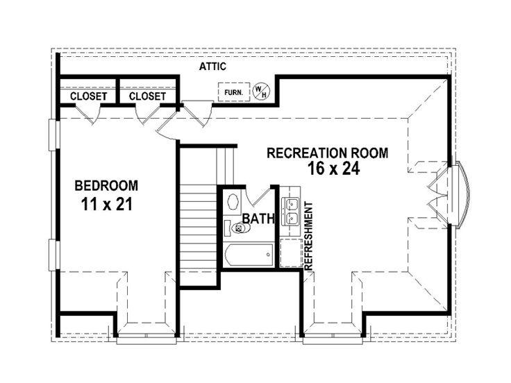 2nd Floor Plan, 006G-0141