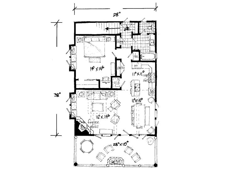 2nd Floor Plan, 066G-0003
