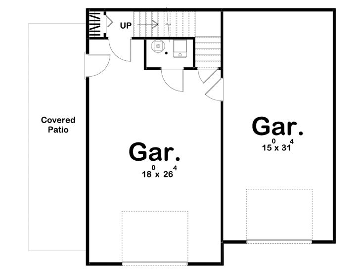 1st Floor Plan, 050G-0111