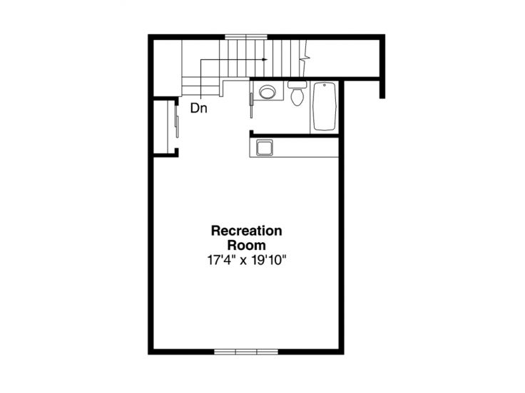 2nd Floor Plan, 051G-0083