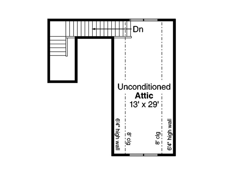 2nd Floor plan, 051G-0114