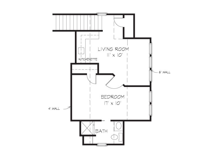 2nd Floor Plan, 054G-0004