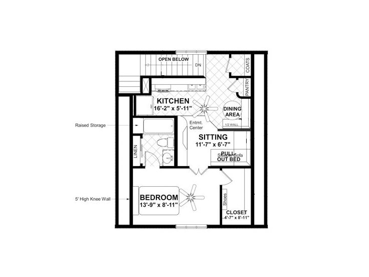 2nd Floor Plan, 007G-0019