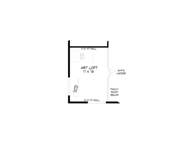 3rd Floor Plan, 062G-0205