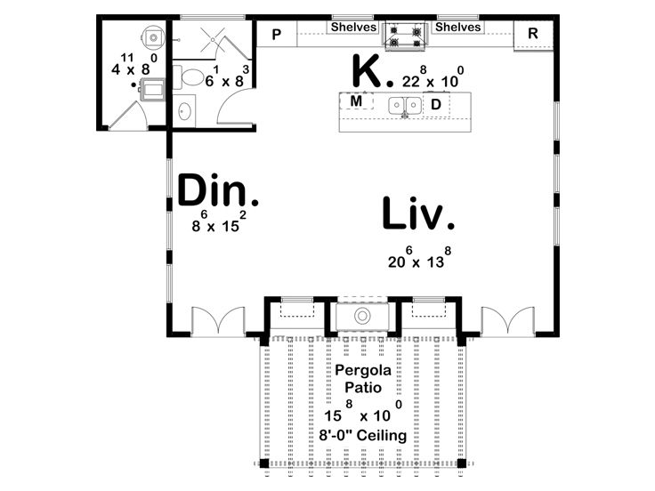 Floor Plan, 050P-0033