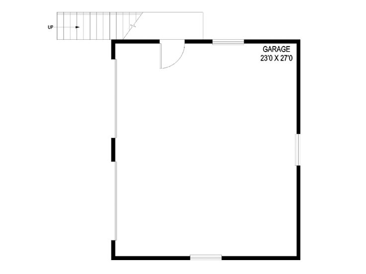 1st Floor Plan, 016G-0016