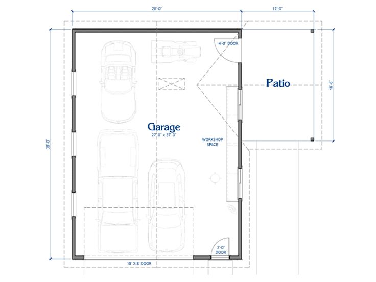 1st Floor Plan, 091G-0002