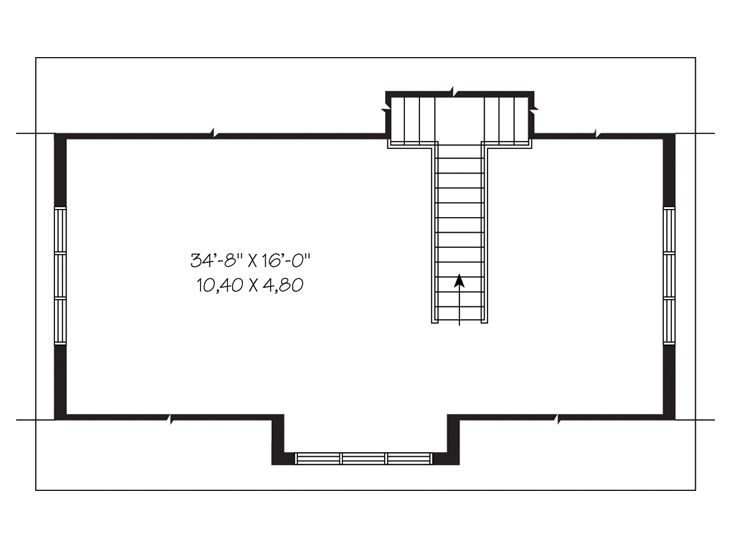 2nd Floor Plan, 028G-0029