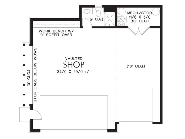 Floor Plan, 034G-0023