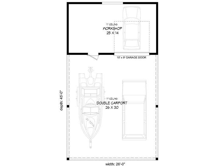 Floor Plan, 062G-0189