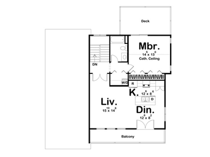 2nd Floor plan, 050G-0095