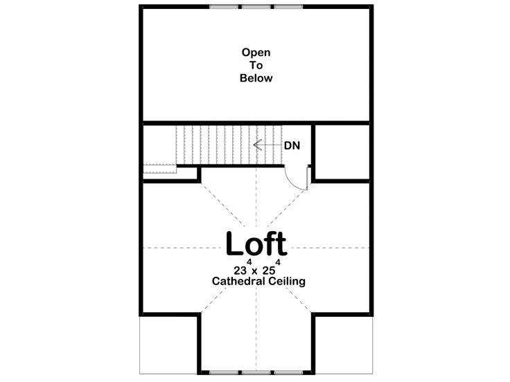2nd Floor Plan, 050G-0119