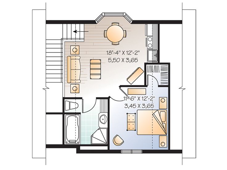 2nd Floor Plan, 027G-0004