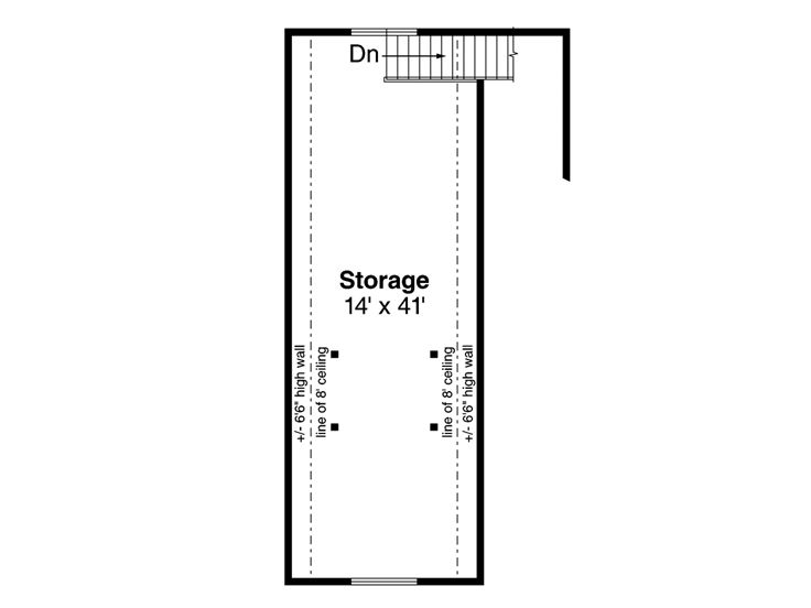 2nd Floor Plan, 051G-0119