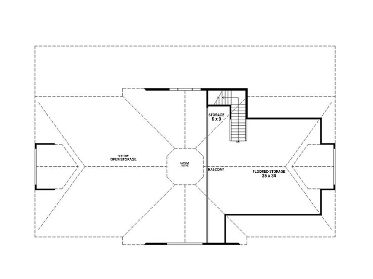 2nd Floor Plan, 006B-0007