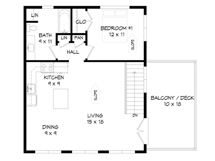 2nd Floor Plan, 062G-0337