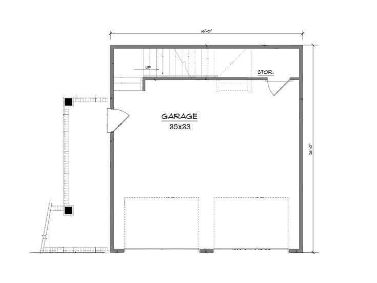 1st Floor Plan, 076G-0006