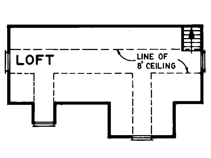2nd Floor Plan, 033G-0024