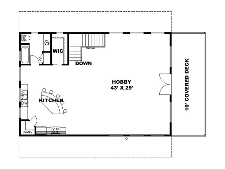 2nd Floor Plan, 012G-0132