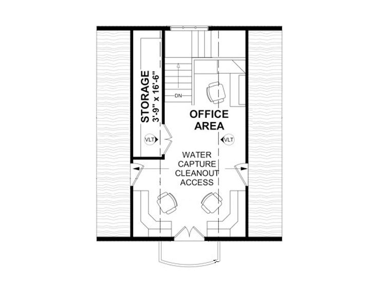 2nd Floor Plan, 007G-0020