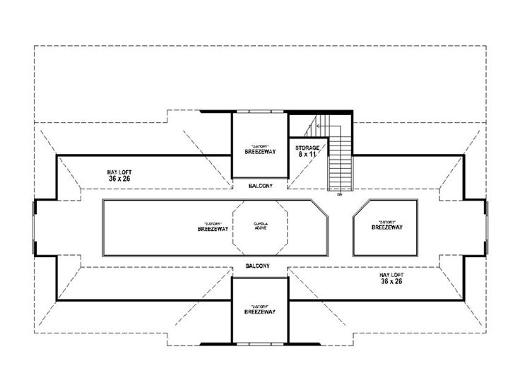 2nd Floor Plan, 006B-0008