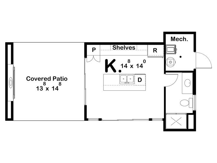 Floor Plan, 050P-0017