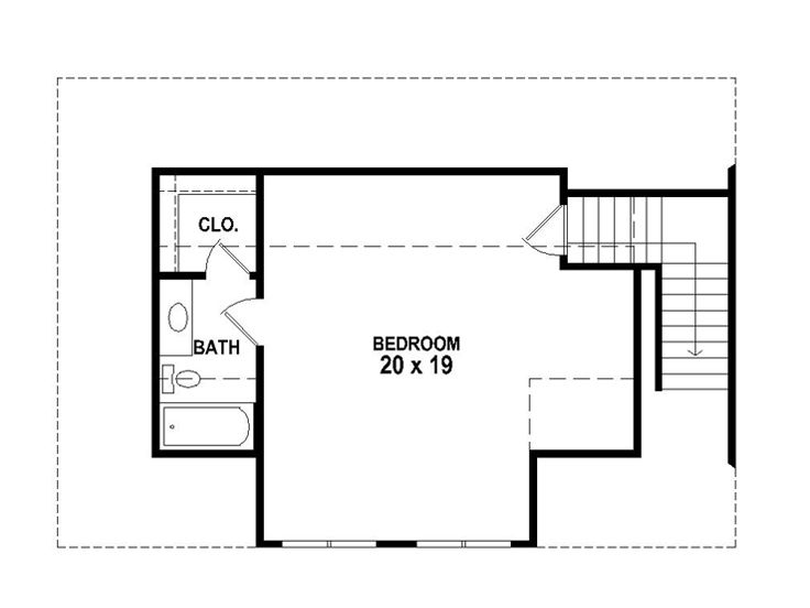 2nd Floor Plan, 006G-0080
