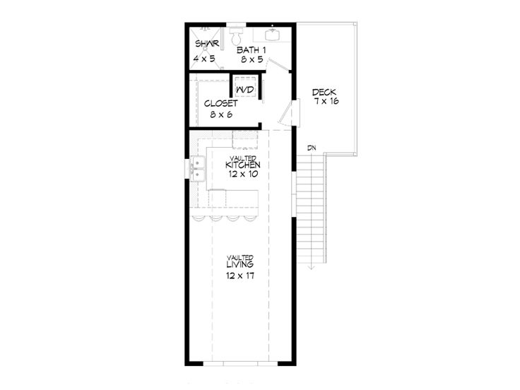 2nd Floor Plan, 062G-0182