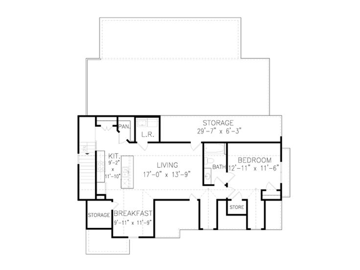 2nd Floor Plan, 084G-0014