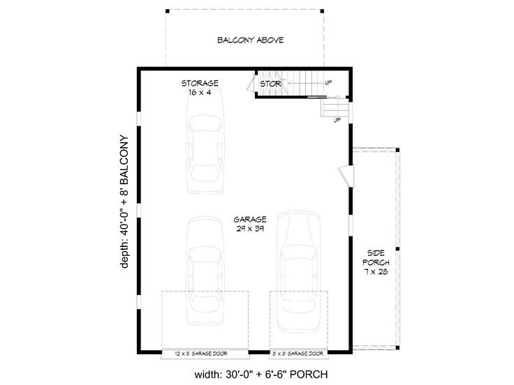 1st Floor Plan, 062G-0307