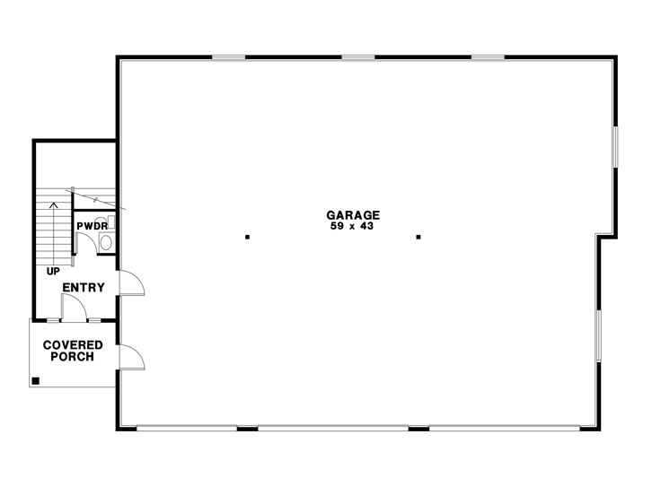 1st Floor Plan, 024G-0012