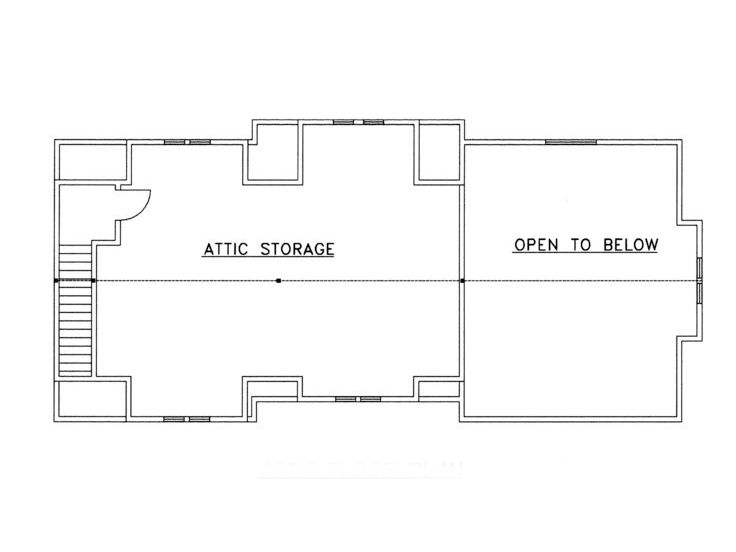 2nd Floor Plan, 012G-0008