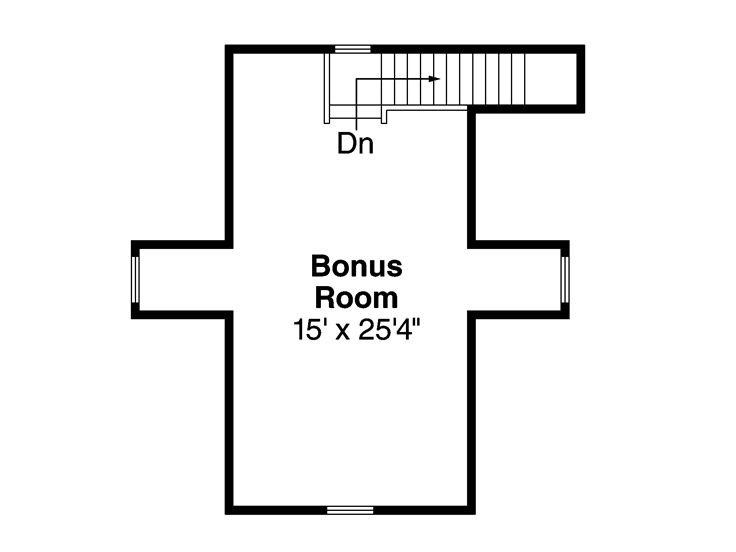2nd Floor Plan, 051G-0024