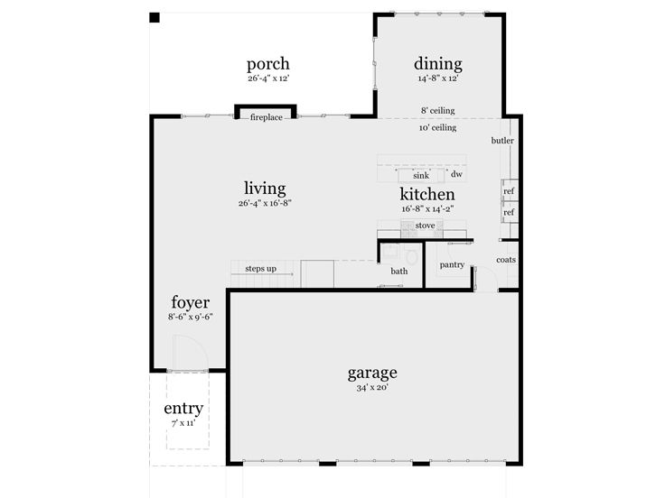 1st Floor Plan, 052G-0008