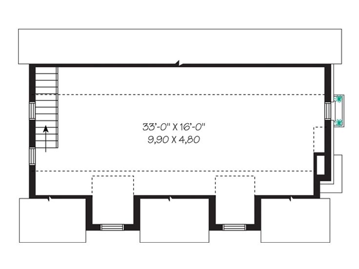2nd Floor Plan, 028G-0026