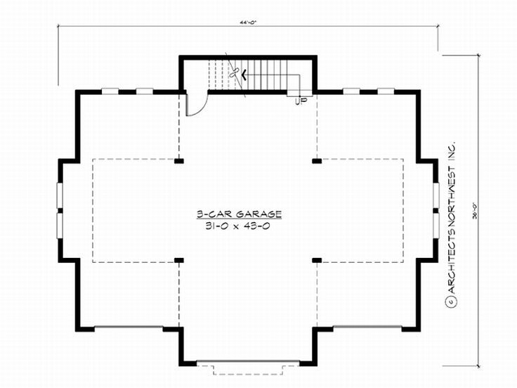 1st Floor Plan, 035G-0007