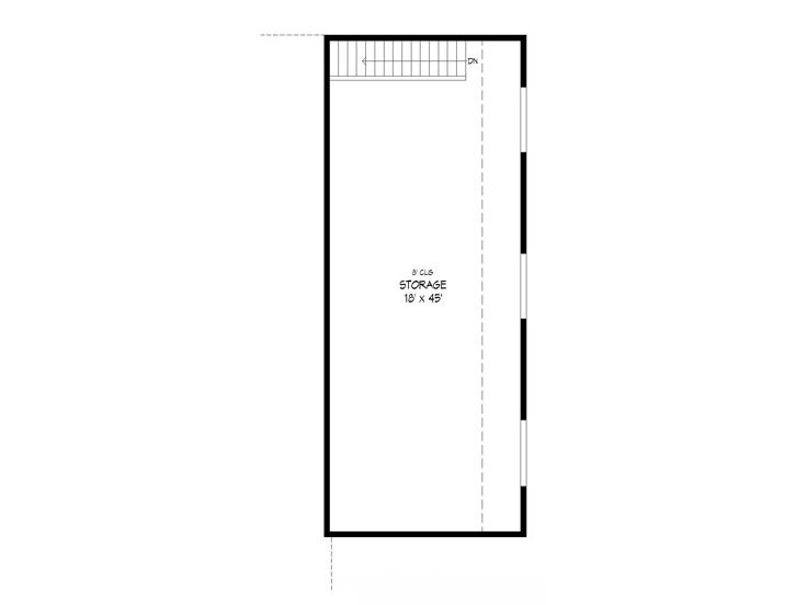 2nd Floor Plan, 062G-0068
