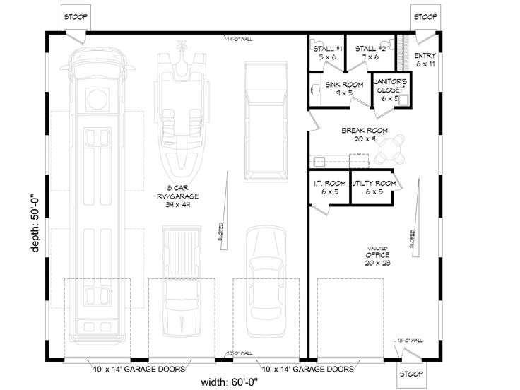 Floor Plan, 062G-0406