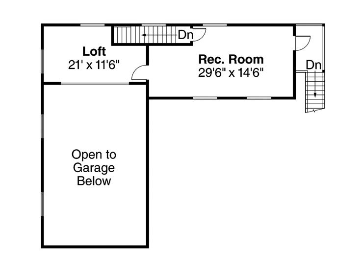 2nd Floor Plan, 051G-0078